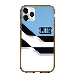 Чехол iPhone 11 Pro матовый PUBG geometry steel