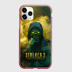 Чехол iPhone 11 Pro матовый Stalker 2 череп