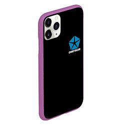 Чехол iPhone 11 Pro матовый Chrysler, цвет: 3D-фиолетовый — фото 2