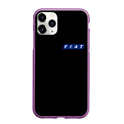 Чехол iPhone 11 Pro матовый FIAT logo auto