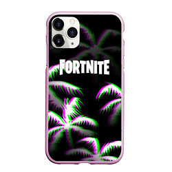 Чехол iPhone 11 Pro матовый Fortnite glitch tropix