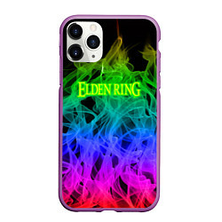 Чехол iPhone 11 Pro матовый Elden ring flame