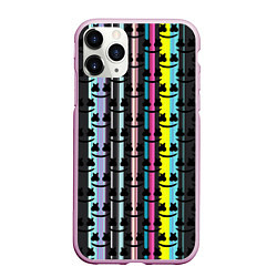 Чехол iPhone 11 Pro матовый Marshmello dj pattern line