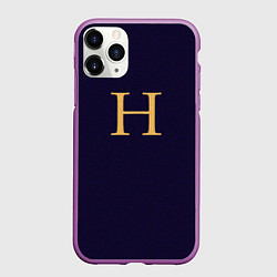 Чехол iPhone 11 Pro матовый Weasley jumper letter H