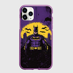 Чехол iPhone 11 Pro матовый Batman