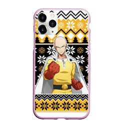 Чехол iPhone 11 Pro матовый One-Punch Man sweater