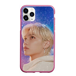 Чехол iPhone 11 Pro матовый Winter falls Felix Stray Kids