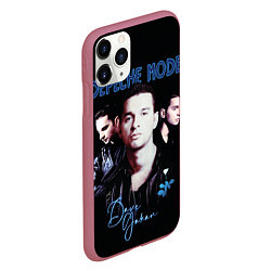 Чехол iPhone 11 Pro матовый Dave Gahan of Depeche Mode, цвет: 3D-малиновый — фото 2