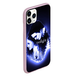 Чехол iPhone 11 Pro матовый Twilight Bella and Edward, цвет: 3D-розовый — фото 2