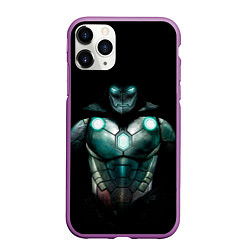 Чехол iPhone 11 Pro матовый Iron Doom