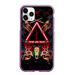 Чехол iPhone 11 Pro матовый Слепые судьбы