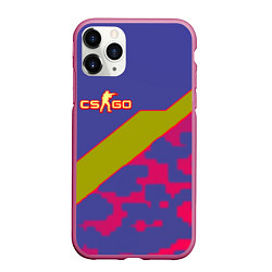 Чехол iPhone 11 Pro матовый Counter strike camo line