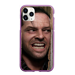 Чехол iPhone 11 Pro матовый The shining - heres johnny