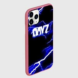 Чехол iPhone 11 Pro матовый DayZ storm steel, цвет: 3D-малиновый — фото 2