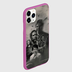 Чехол iPhone 11 Pro матовый Персонажи Извне, цвет: 3D-фиолетовый — фото 2