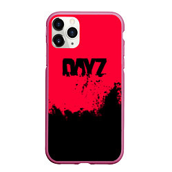 Чехол iPhone 11 Pro матовый Dayz черные краски