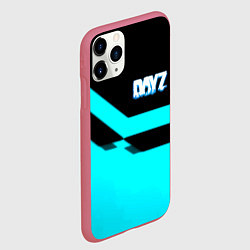 Чехол iPhone 11 Pro матовый Dayz geometry, цвет: 3D-малиновый — фото 2