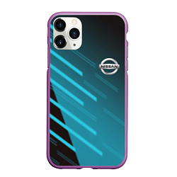 Чехол iPhone 11 Pro матовый Nissan geometry sport