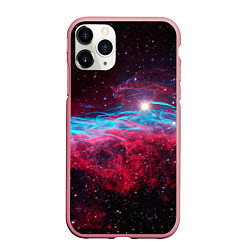 Чехол iPhone 11 Pro матовый Uy scuti star - neon space, цвет: 3D-баблгам