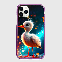 Чехол iPhone 11 Pro матовый Аистенок