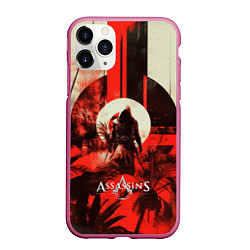 Чехол iPhone 11 Pro матовый Assassins Creed ninja