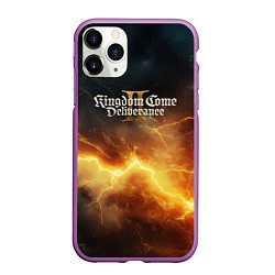 Чехол iPhone 11 Pro матовый Logo Kingdom Come Deliverance 2