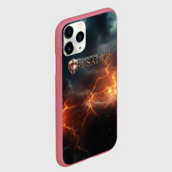 Чехол iPhone 11 Pro матовый Stronghold сrusader небесная мощь, цвет: 3D-малиновый — фото 2