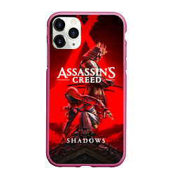 Чехол iPhone 11 Pro матовый Assassins Creed - Shadows