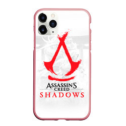 Чехол iPhone 11 Pro матовый Assassins Creed Shadows - samurai, цвет: 3D-баблгам