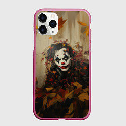 Чехол iPhone 11 Pro матовый Джокер - депрессивная осень