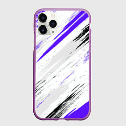 Чехол iPhone 11 Pro матовый Sports items, цвет: 3D-фиолетовый