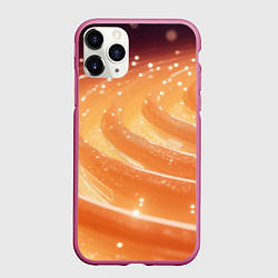 Чехол iPhone 11 Pro матовый Блестящая песочная текстура