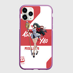 Чехол iPhone 11 Pro матовый Астра Яо - ZZZ, цвет: 3D-фиолетовый
