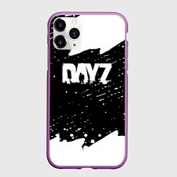 Чехол iPhone 11 Pro матовый Dayz геометрия краски, цвет: 3D-фиолетовый