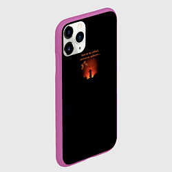 Чехол iPhone 11 Pro матовый Родина мать: никто не забыт ничто не забыто, цвет: 3D-фиолетовый — фото 2