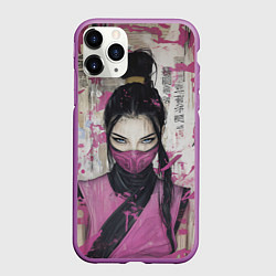 Чехол iPhone 11 Pro матовый Милина в японском стиле