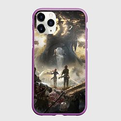 Чехол iPhone 11 Pro матовый Экспедиция Clair Obscur expedition 33