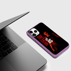 Чехол iPhone 11 Pro матовый Abby - Last of us, цвет: 3D-фиолетовый — фото 2