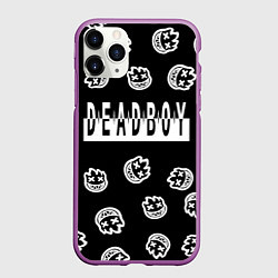 Чехол iPhone 11 Pro матовый Deadboy - Bones