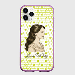 Чехол iPhone 11 Pro матовый Lana Del Rey в ретро стиле