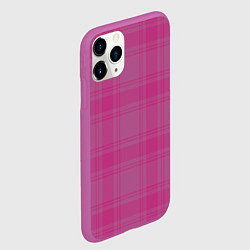 Чехол iPhone 11 Pro матовый Checkered pink, цвет: 3D-фиолетовый — фото 2