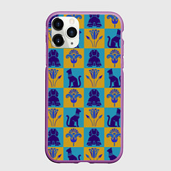 Чехол iPhone 11 Pro матовый Символы Египта