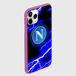 Чехол iPhone 11 Pro матовый Napoli blue storm, цвет: 3D-фиолетовый — фото 2