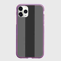 Чехол iPhone 11 Pro матовый Color black and grey