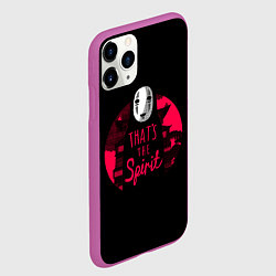 Чехол iPhone 11 Pro матовый Дух из Унесенные призраками, цвет: 3D-фиолетовый — фото 2
