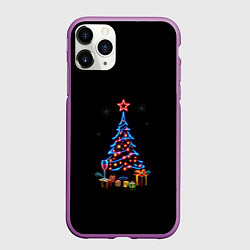 Чехол iPhone 11 Pro матовый New year