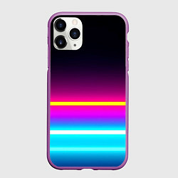 Чехол iPhone 11 Pro матовый Beach shorts, цвет: 3D-фиолетовый
