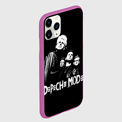 Чехол iPhone 11 Pro матовый Depeche Mode Violator, цвет: 3D-фиолетовый — фото 2