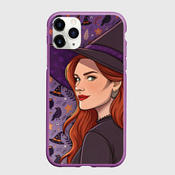 Чехол iPhone 11 Pro матовый Wich