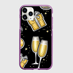 Чехол iPhone 11 Pro матовый Новогодний вайб